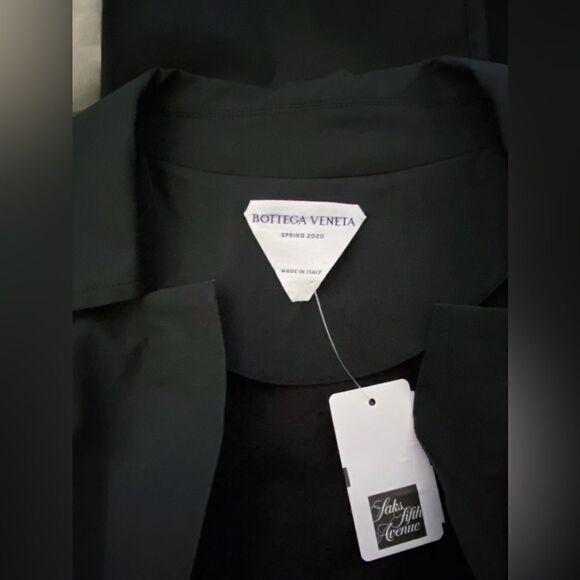 Bottega Veneta Cutout Coated Midi Longsleeve Dress size 36/ us size 0 - Picture 14 of 14